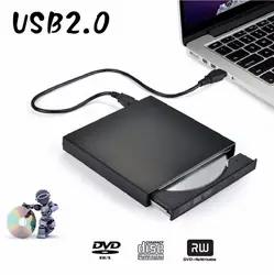 External DVD Drive Optical Drives USB DVD ROM Player CD-RW Burner Writer Recorder Portatil for Laptop Computer pc Windows 7/10