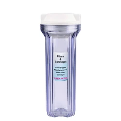 Корпус фильтра для воды длиной 10 дюймов, совместим с бытовыми фильтрами для воды