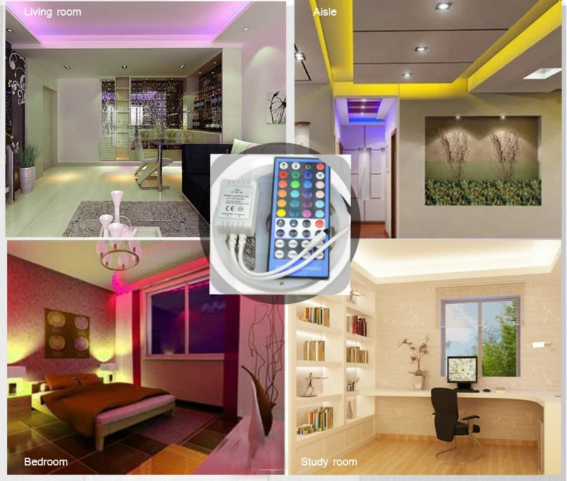 LED Strip Light RGB 5050 12V IP68 Underwater Pool Lighting LED Light Strips Waterproof