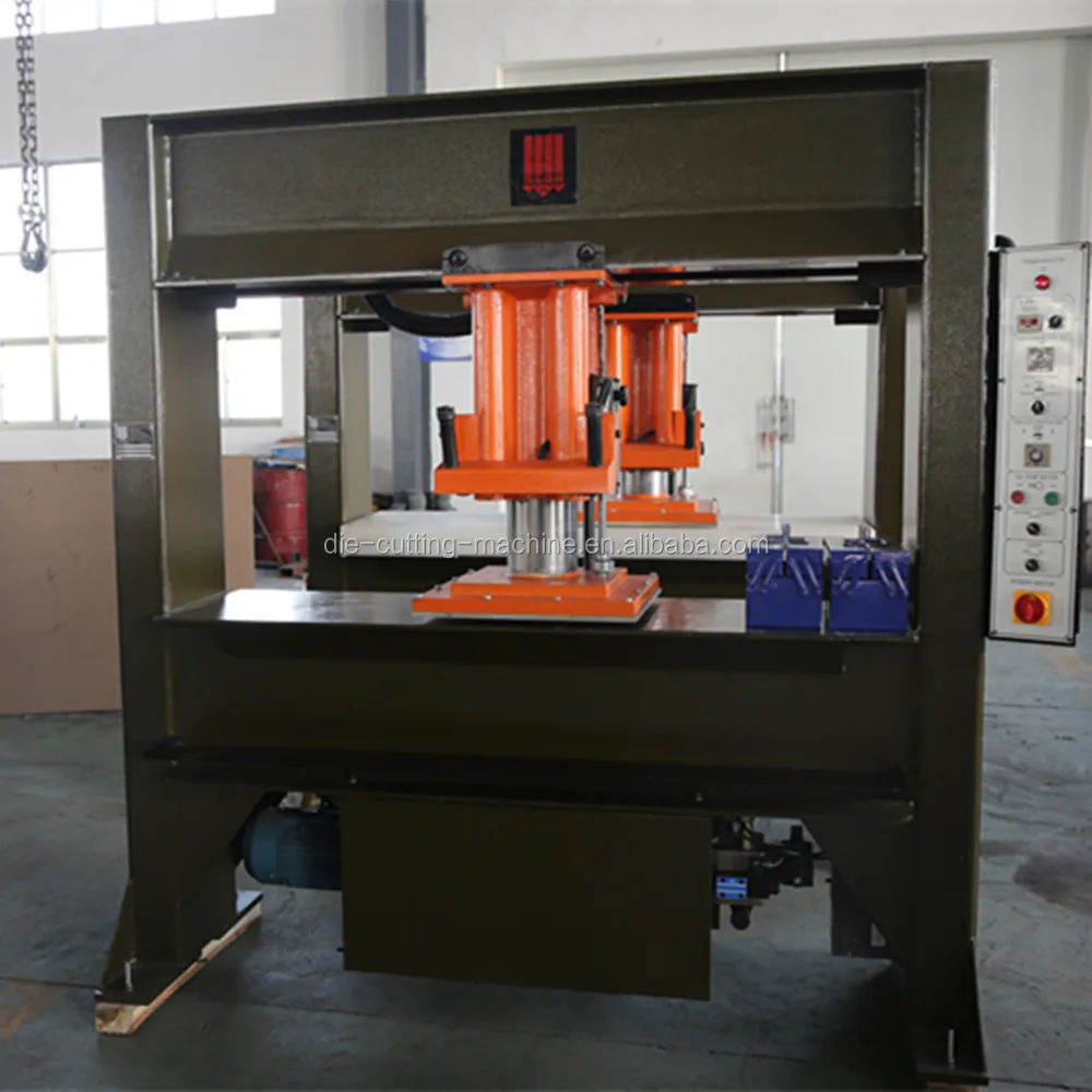 hydraulic traveling head die clicker