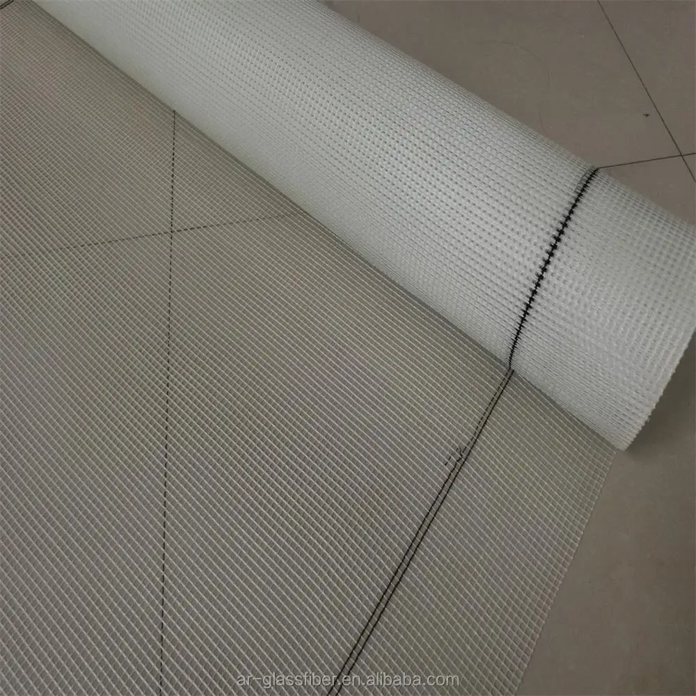 ZrO2 Content High Quality EIFS Glass Fiber Scrim Alkali Resistant Fiberglass Mesh From Chinese Factory