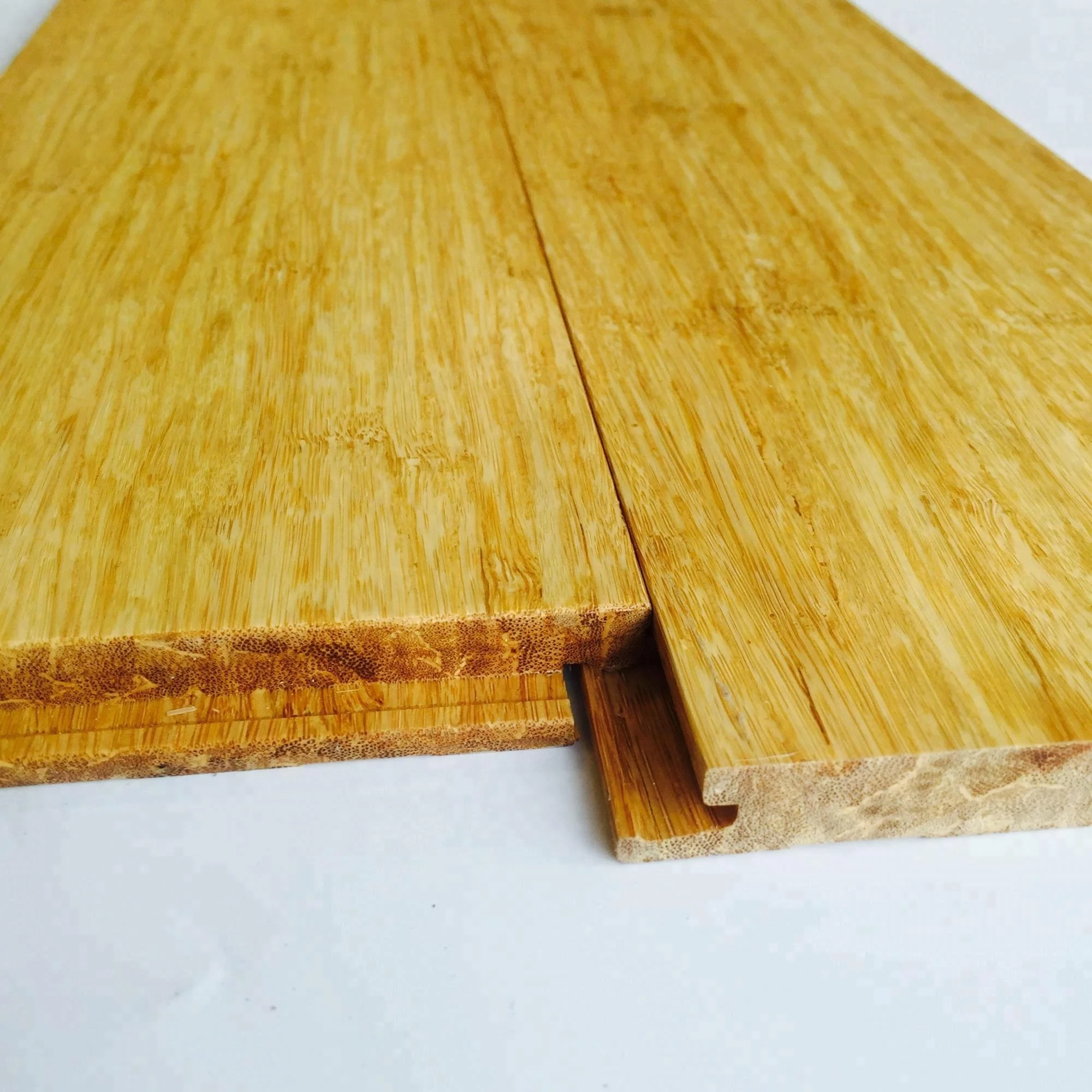 strand woven Natural Bamboo Flooring click lock system