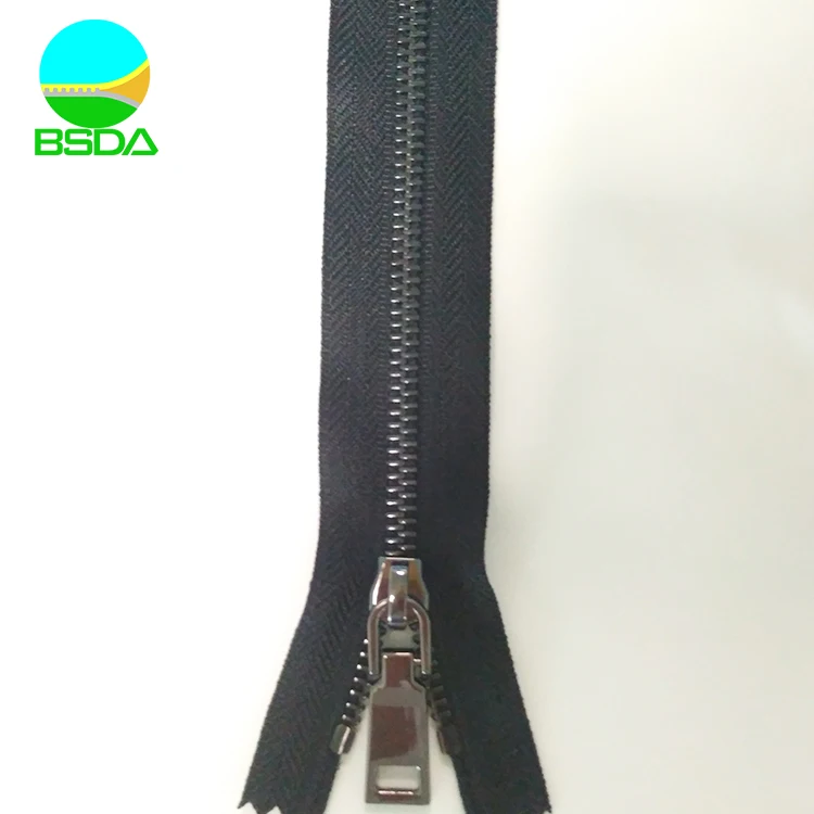 Молния оптовая продажа с фабрики нержавеющая сталь металл y зубы молния