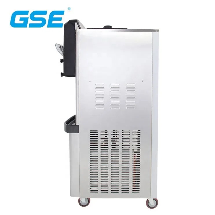 20-25L/H Goshen Commercial Soft Ice Cream Machine CE Proved machine Three FlavorS Soft Ice Cream Machine