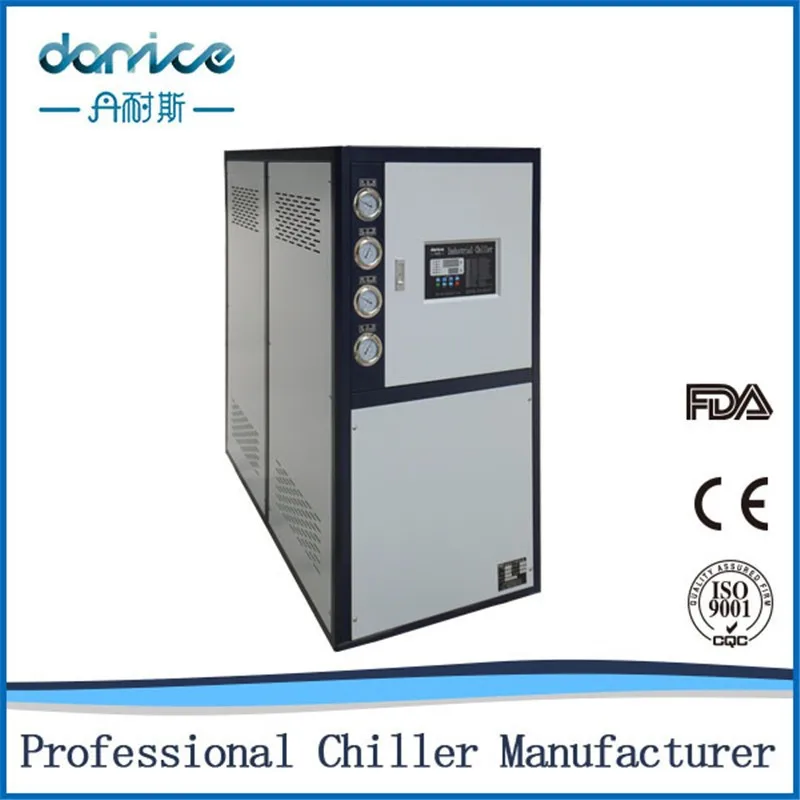High efficiency CE Sanyo compressor 19KW portable water chiller for Injection Molding Machine