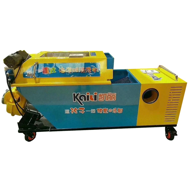 
Children indoor playground cleaning equipment automatic slide ball pit balls cleaning machine 