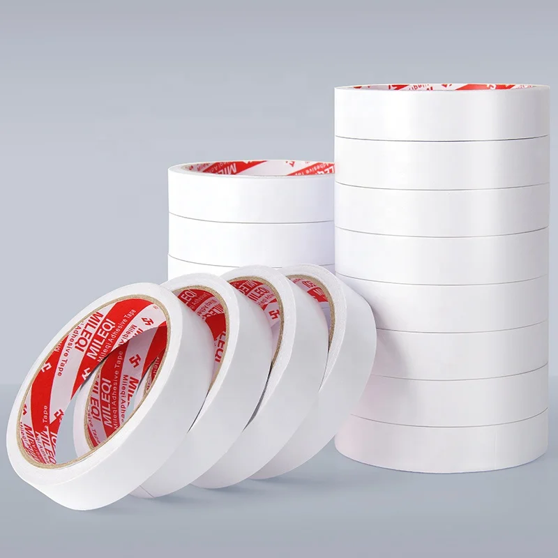 
Mileqi high quality super strong sticky double sided self adhesive gummed tape 