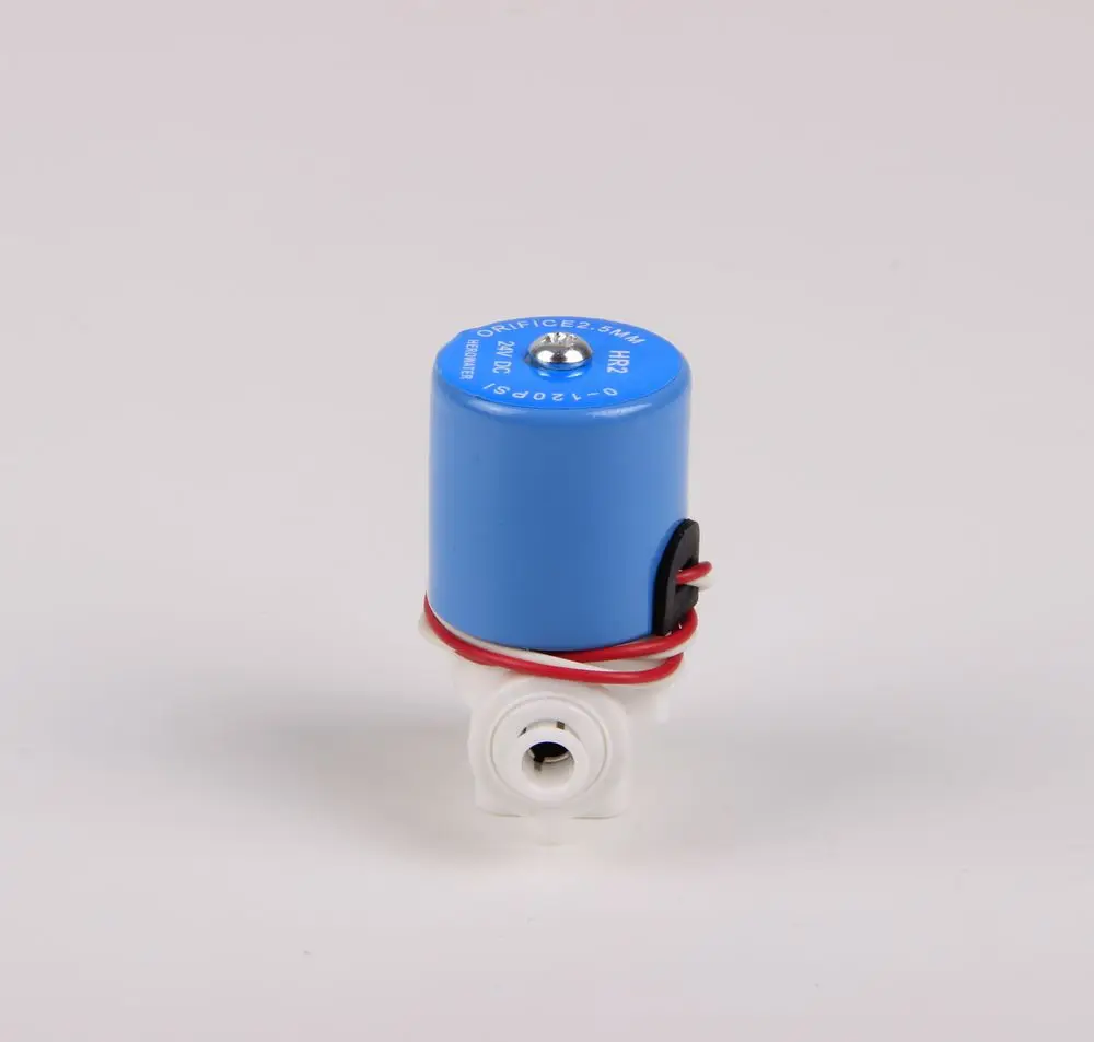 DC24V Water Filters parts Direct-acting solenoid valve with push fitting