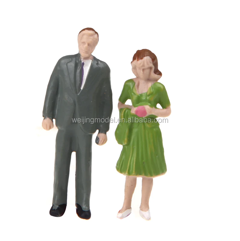 
Architectural scale Model railway Train People Figures in scale 1:75 ho scale model 