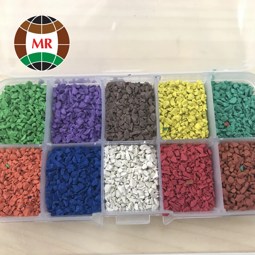 
Park Playground Fooring ,Grass Filling EPDM Rubber Granules 