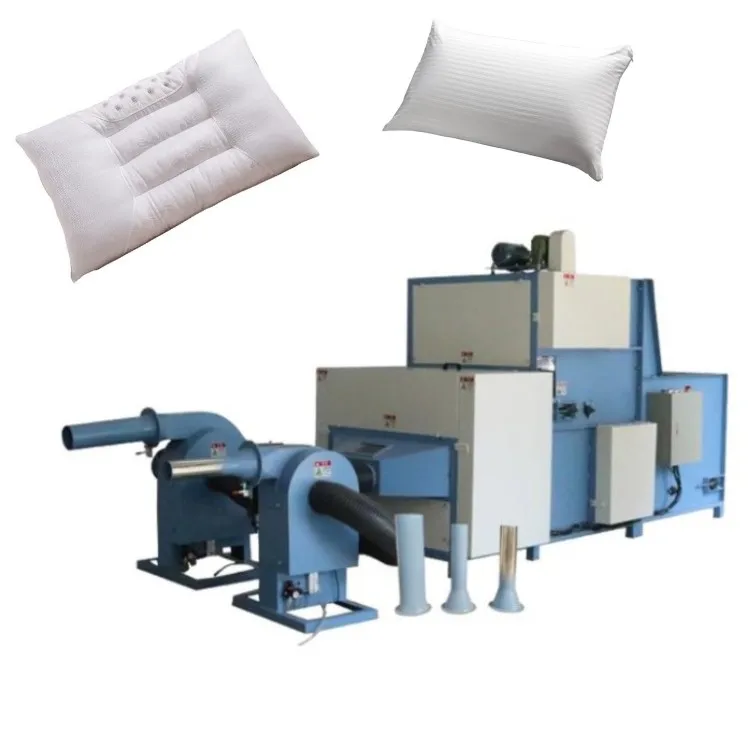 fiber pillow filling machine for sale/pillow stuffing machine/weighing table