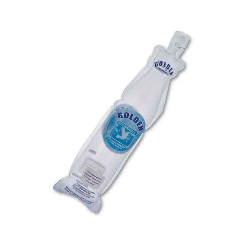 Automatic expansion  inflatable plastic bag Bottle fruit Shaped pouch  Bag beverage liquid mango lemon banana juice filling PAK