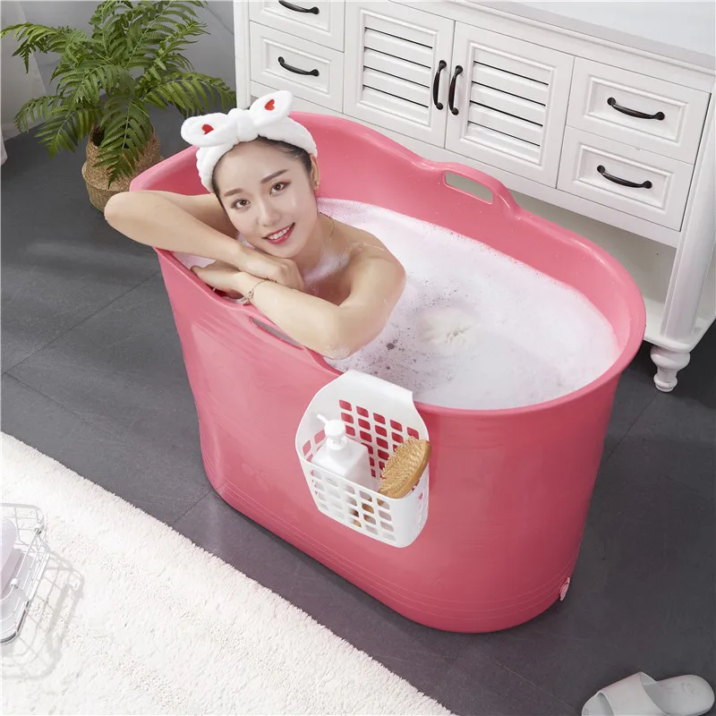 SGS Test Passed PP5 Plastic Portable Bathtub for Adults, 2019 newest Plastic Bathtub as gift