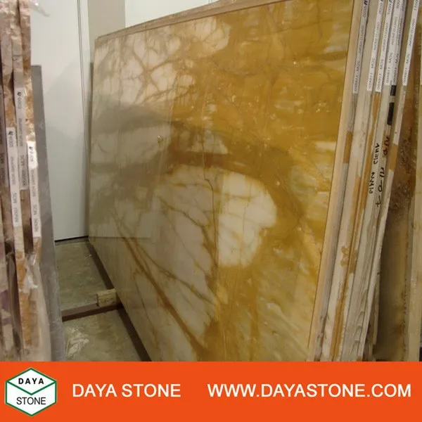 High Quality Natural Giallo Siena Marble Slabs for Tables Countertop Wall Hotel