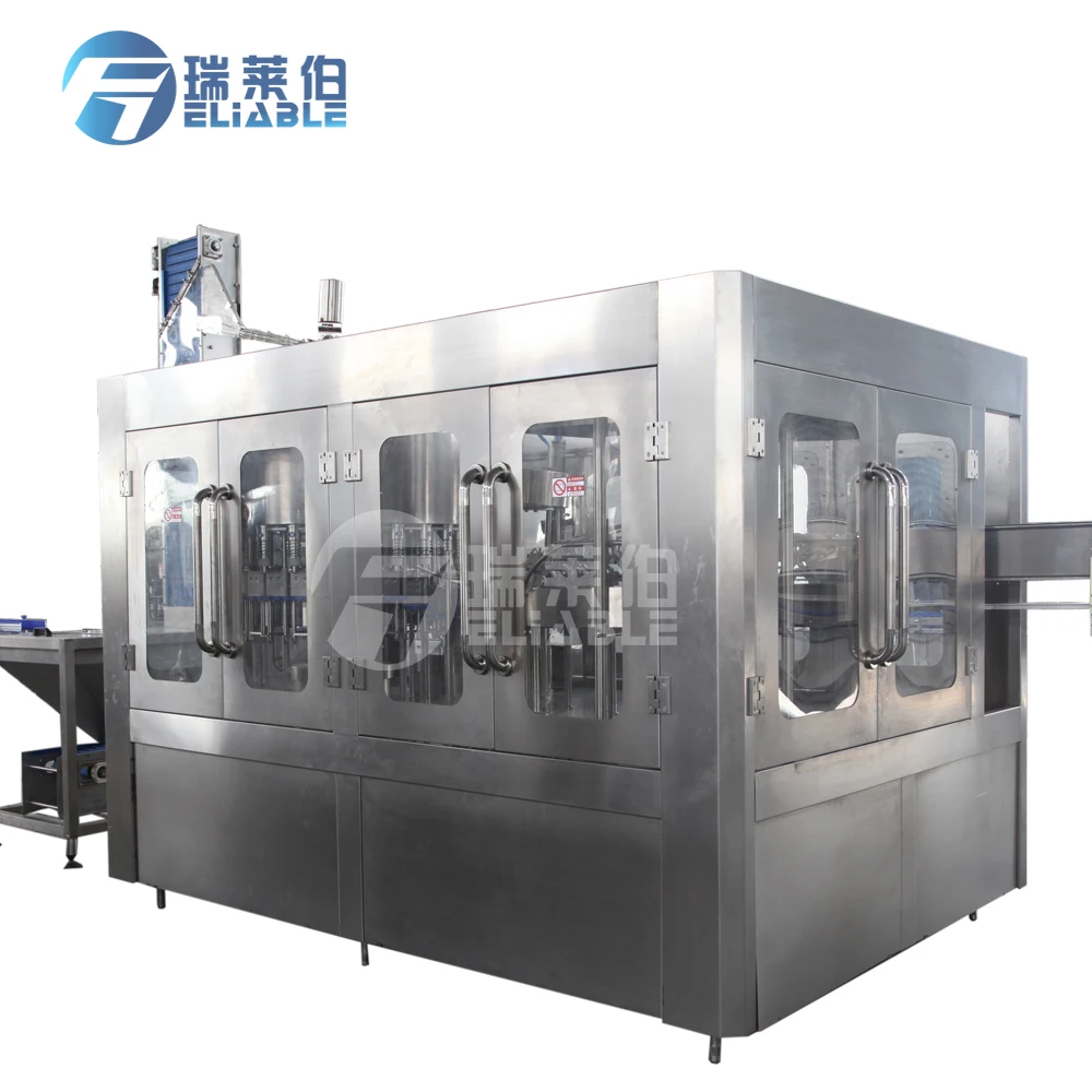 
Monoblock Washer Filler Capper 500ml Bottled Water Filling Machine 