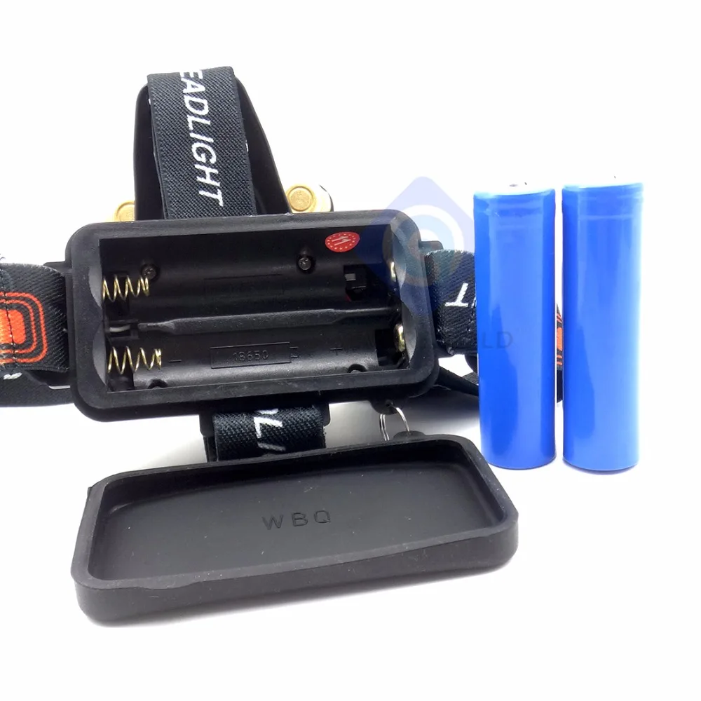LED Headlight USB Rechargeable 5 LED Zoomable Headlight 1* XML-T6 + 4* XPE Hunting Lamp Fishing Zoom Headlamp