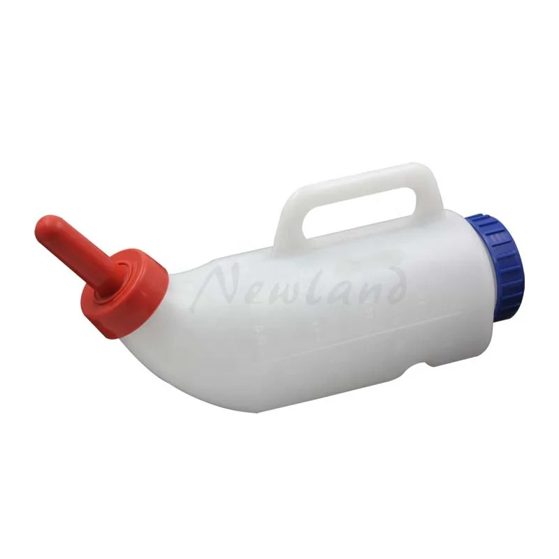 NL933 Hot sales plastic animal cattle feeding bottles for calf lamb sheep goat