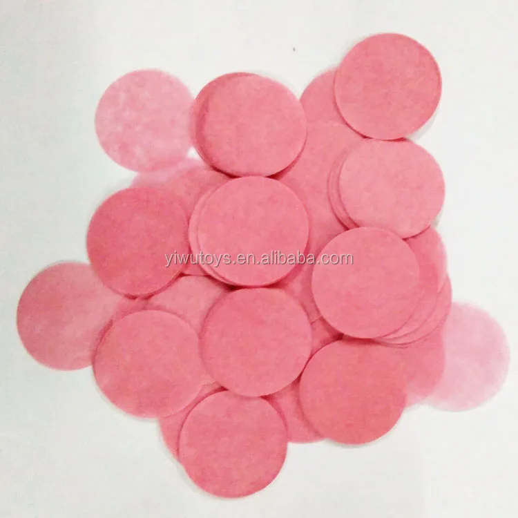 
30colors Customized Wedding Favors Round party use paper confetti 