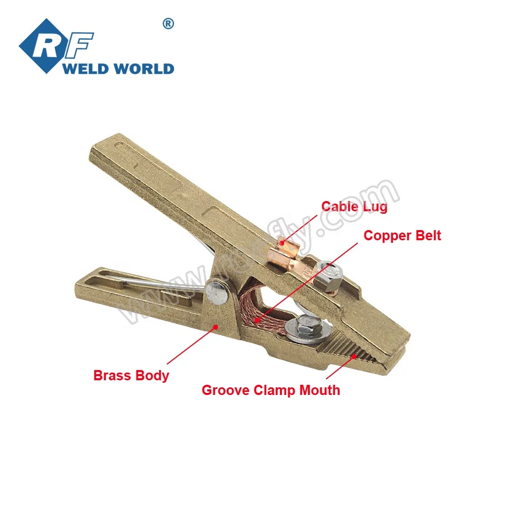 European Type Earth Clamp 300A Arc Welding Ground Clamp