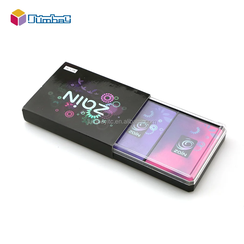 Professional personal customization Zain double deck plastic playing card