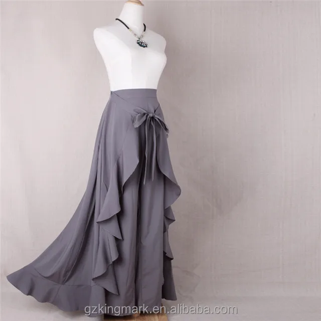 Fashion Hot Sale Latest long skirt design Women Maxi Skirt