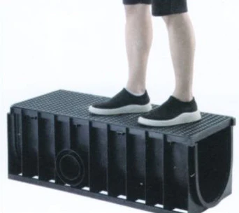 U Shape Polymer High quality plastic Linear drainage channel  for ditch