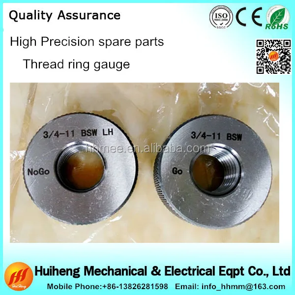 Сертификации Третьей стороной Идти Ного нить кольцевой калибр американский нить кольцевой калибр