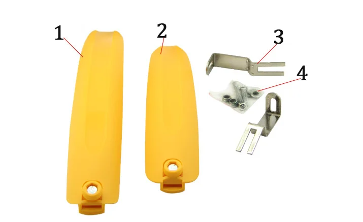 Горный передний и задний велосипедный грязезащитный пластиковый брызговик 27022 14/16/20 дюймов для горного велосипеда, защита от дождя, велосипедный складной брызговик