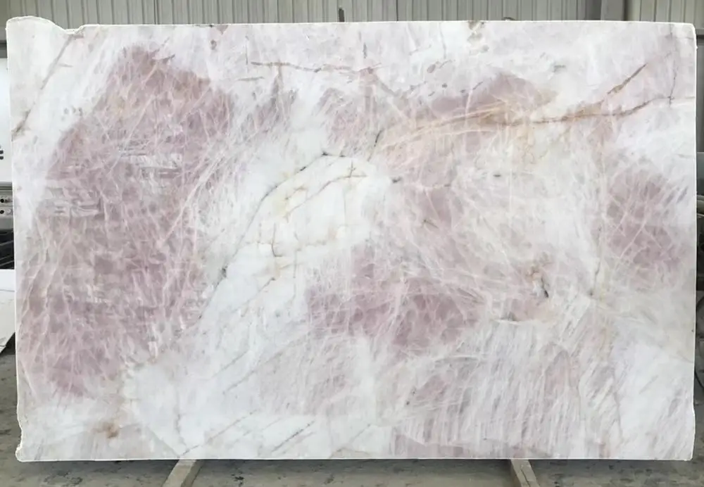 Natural Pink Quartzite Slabs New Shades Decorate Pink Dream Girl Marble Onyx  For  Indoor Wall  Floor Tiles