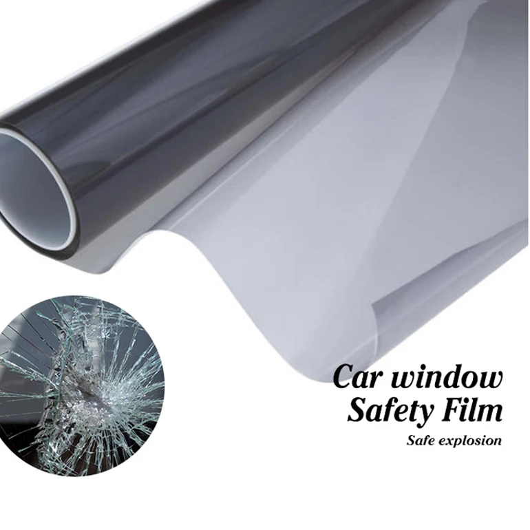 High quality car stickers explosion-proof 4mil window glass safety solar film