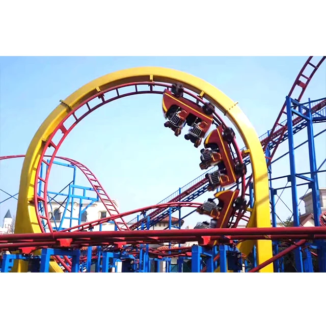 
Amusement park equipment big roller coaster for theme park 