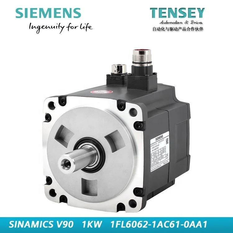 SIEMENS V90 и SIMOTICS S-1FL6 Серводвигатель 0.4KW 0.75KW 1KW 1.5KW 1.75KW 2KW 2.5KW 3.5KW 5KW 7KW управляющее устройство базовый контроллер