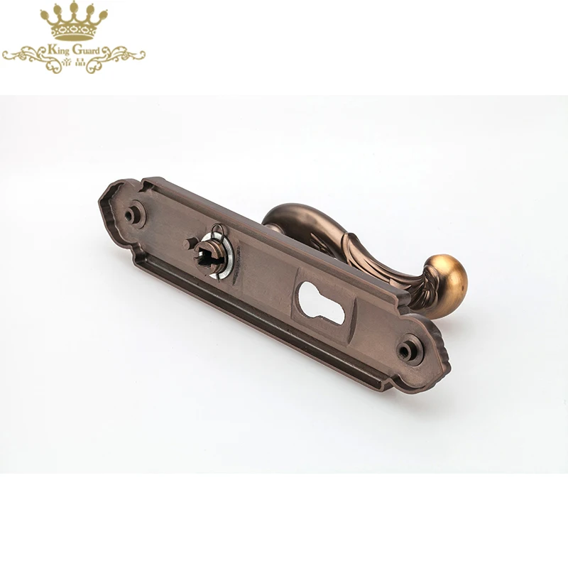 Superior quality cold room internal door pull handle metal bedroom interior door handle lock