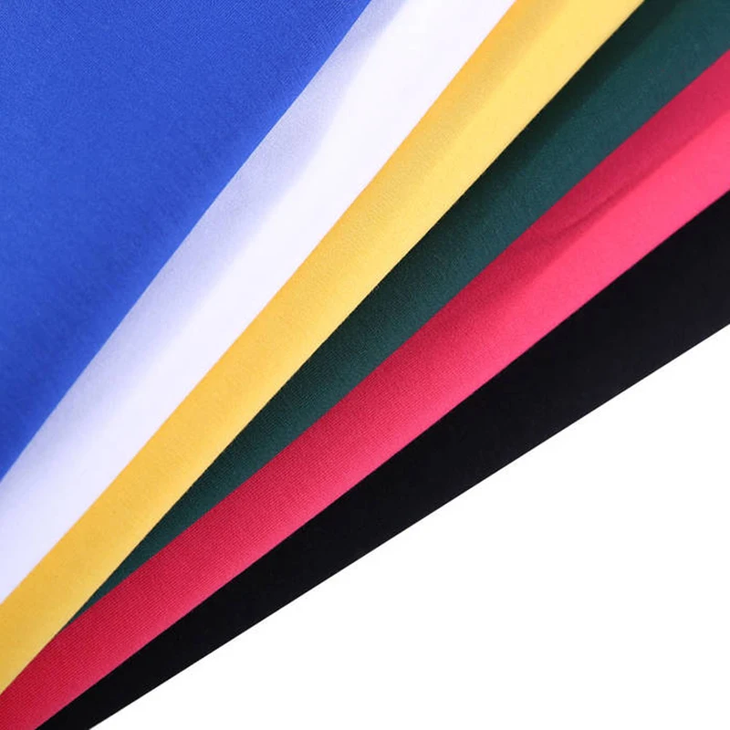 Мягкого трикотажа Пима 94% хлопок 6% спандекс ткани для одежды ткань