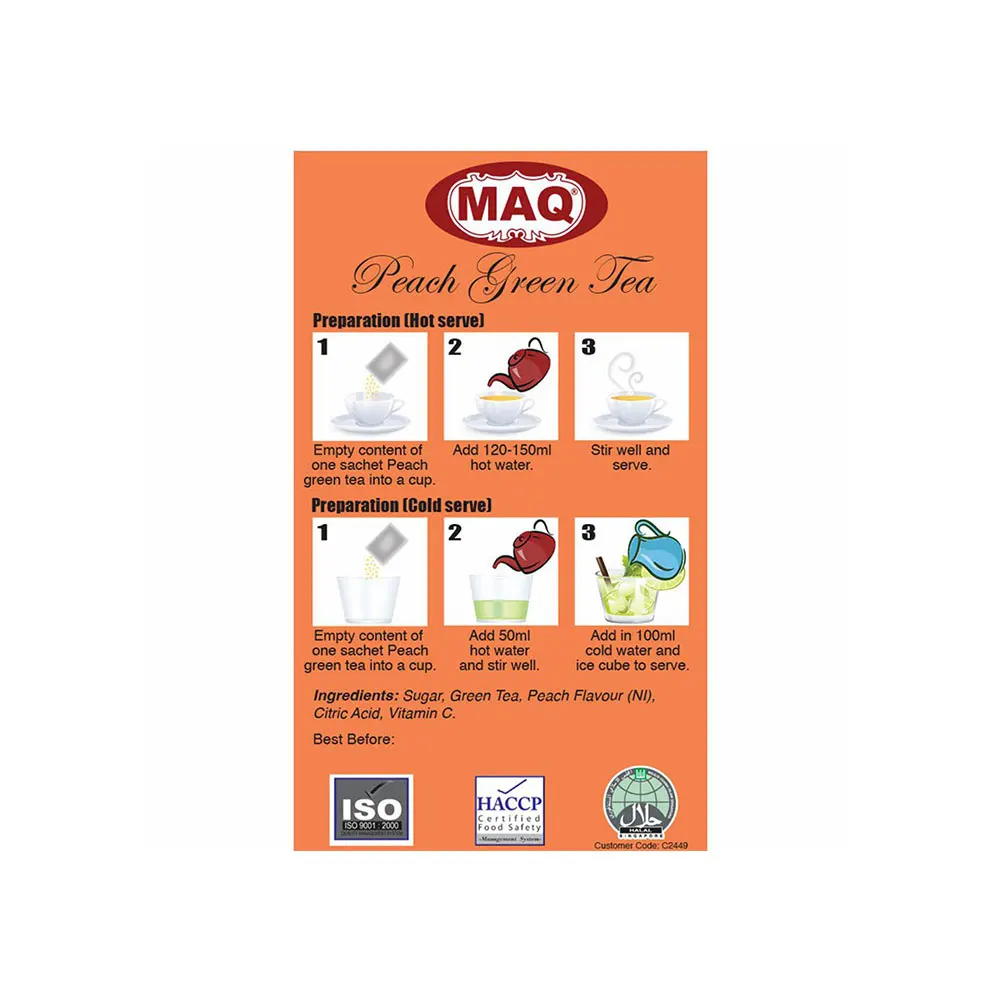 Оптовая продажа светло-желтого зеленого импортного медового зеленого чая