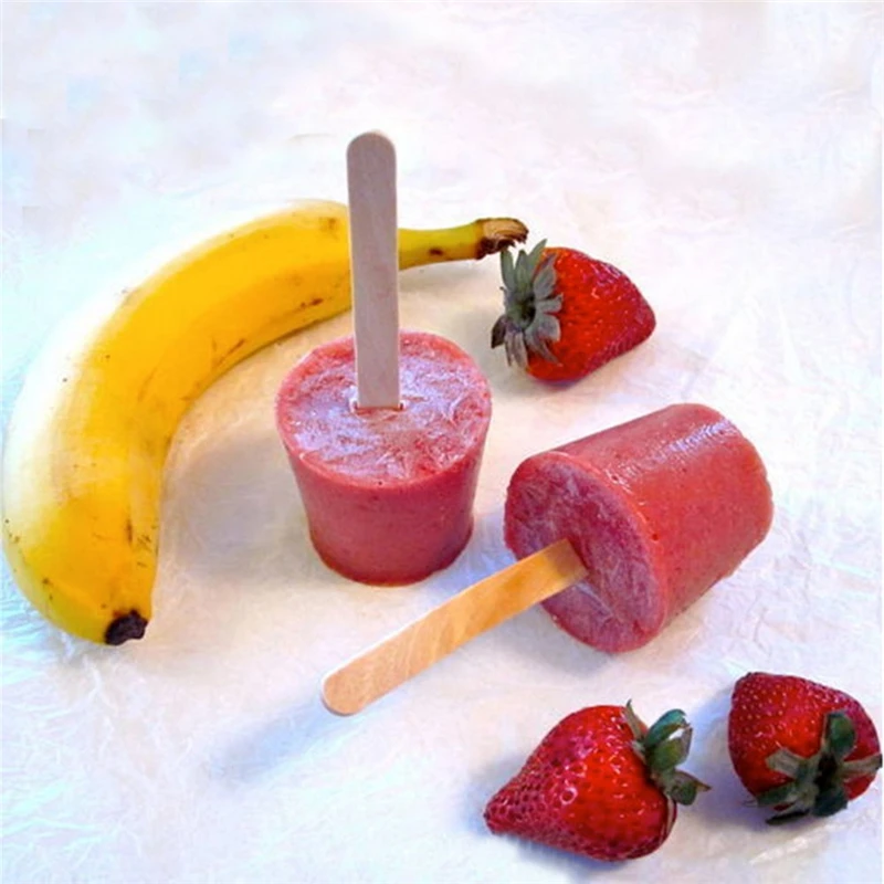 Biodegradable Printed Birch Wood Ice Cream Sticks