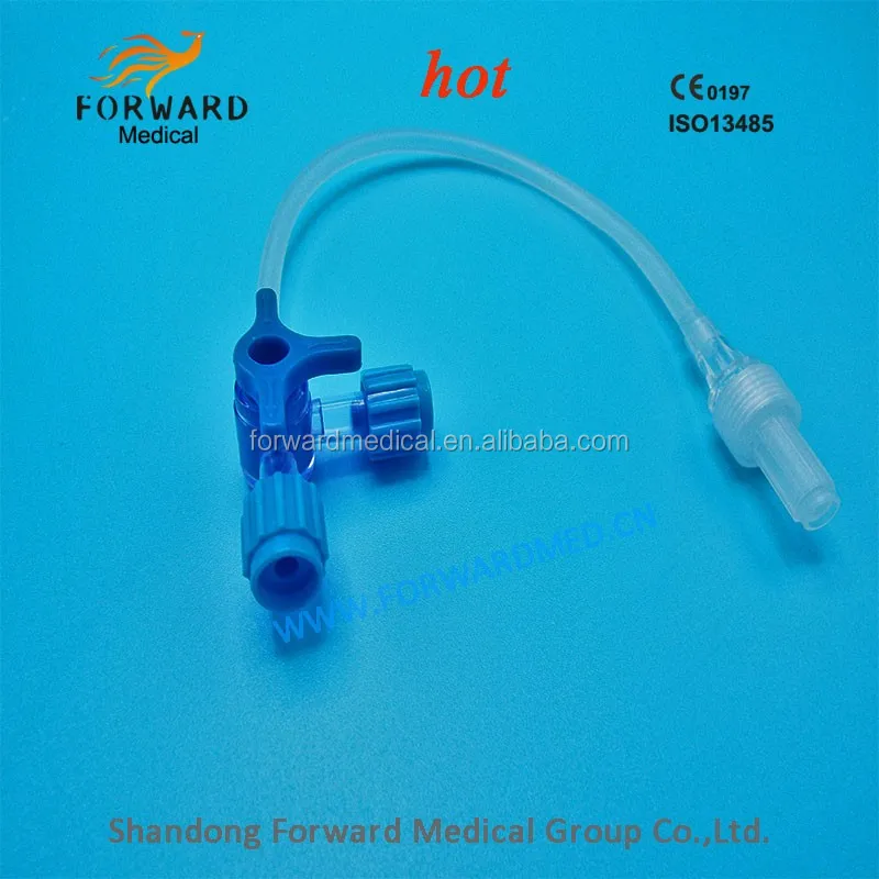 Китай медицинские Одноразовые 3-ходовой Кран с Трубкой