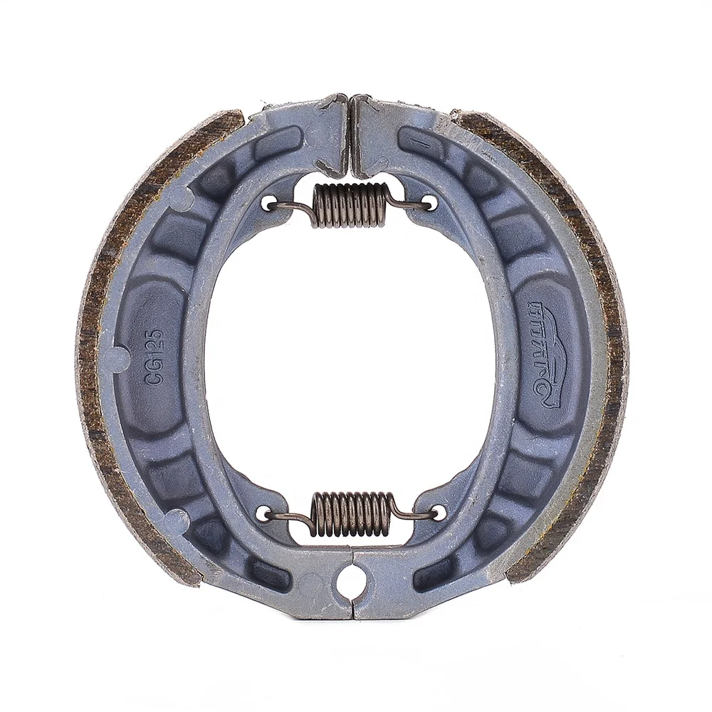 30 years of experience in researching and producing brake shoe for automatic transmission CG125 model drum brake shoe