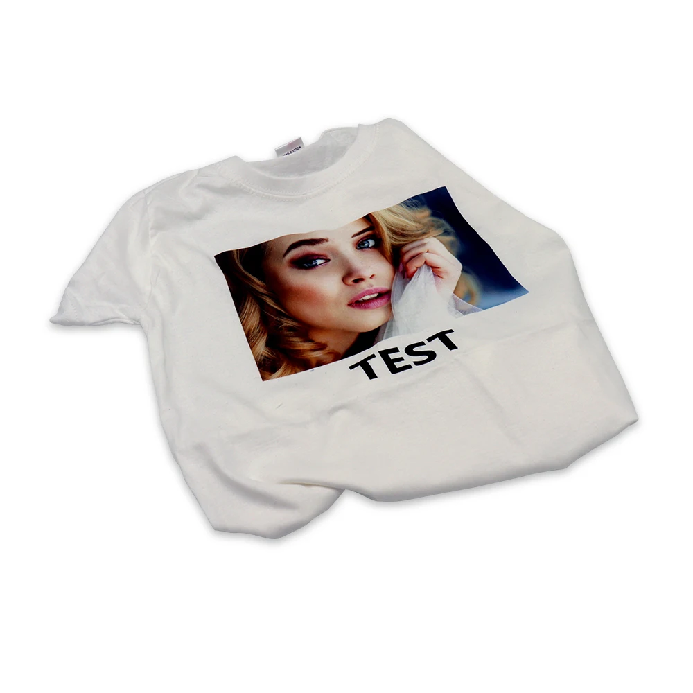 
wholesale clothing flatbed printer A4 size printing mens t shirts cell phones smartphones cover 