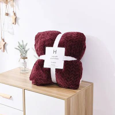 Двуспальная кровать, оптовая продажа, супер мягкое одеяло из плотного зимнего бархата, норки и шерпы