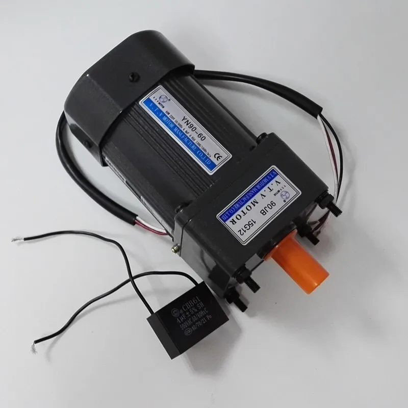 VTV precise 40W 60W 1550 rpm gear box gear motor YN90-60 series