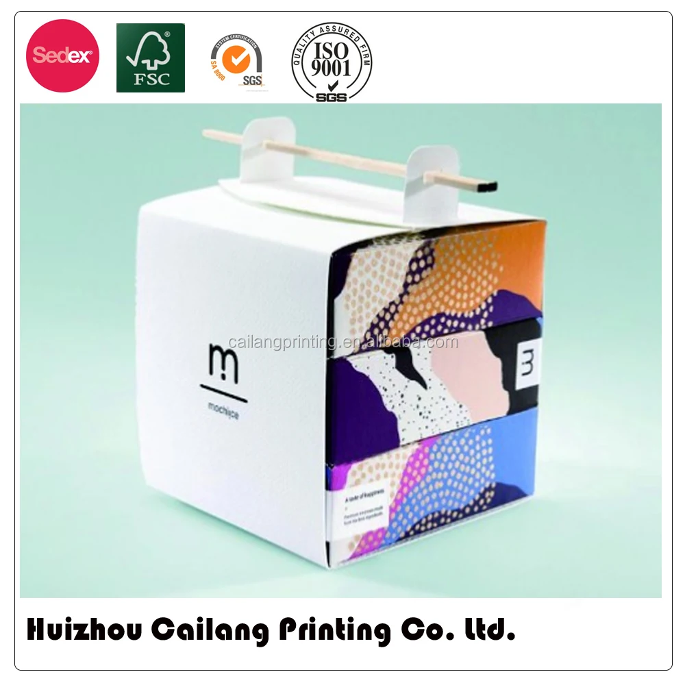 20 years professional big cake paper box| cake slice packaging manufacturer