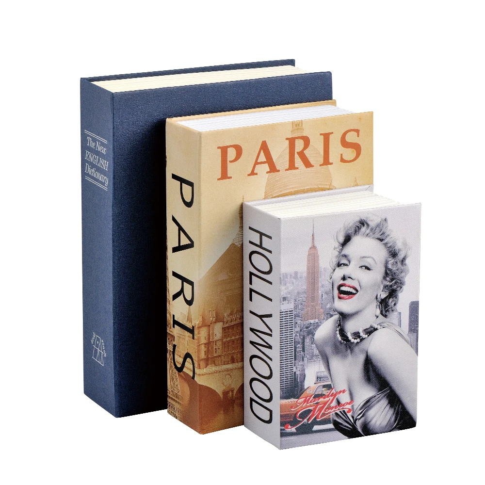 
Diversion book safe with combination lock 