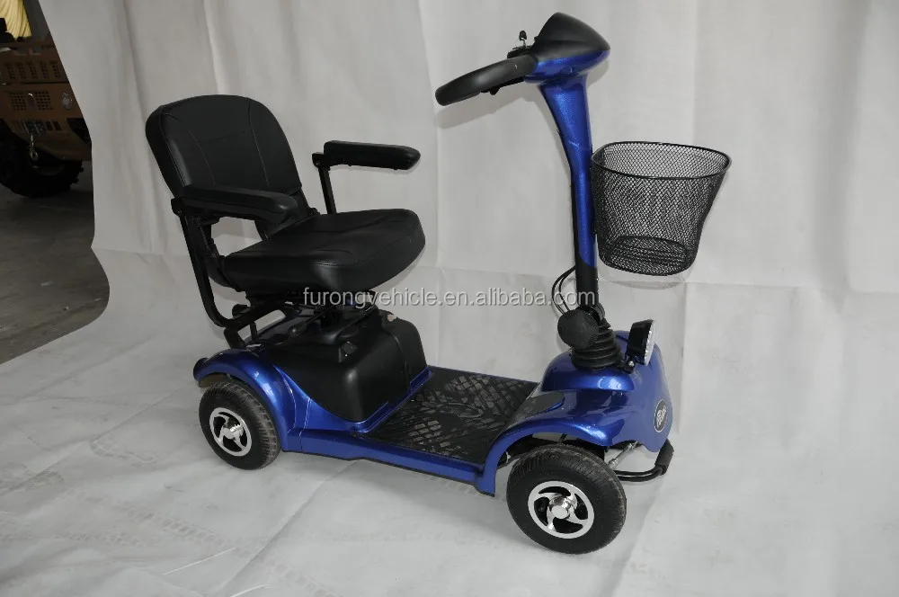 Best design 4 wheel drive mobility scooter single seater electric cars