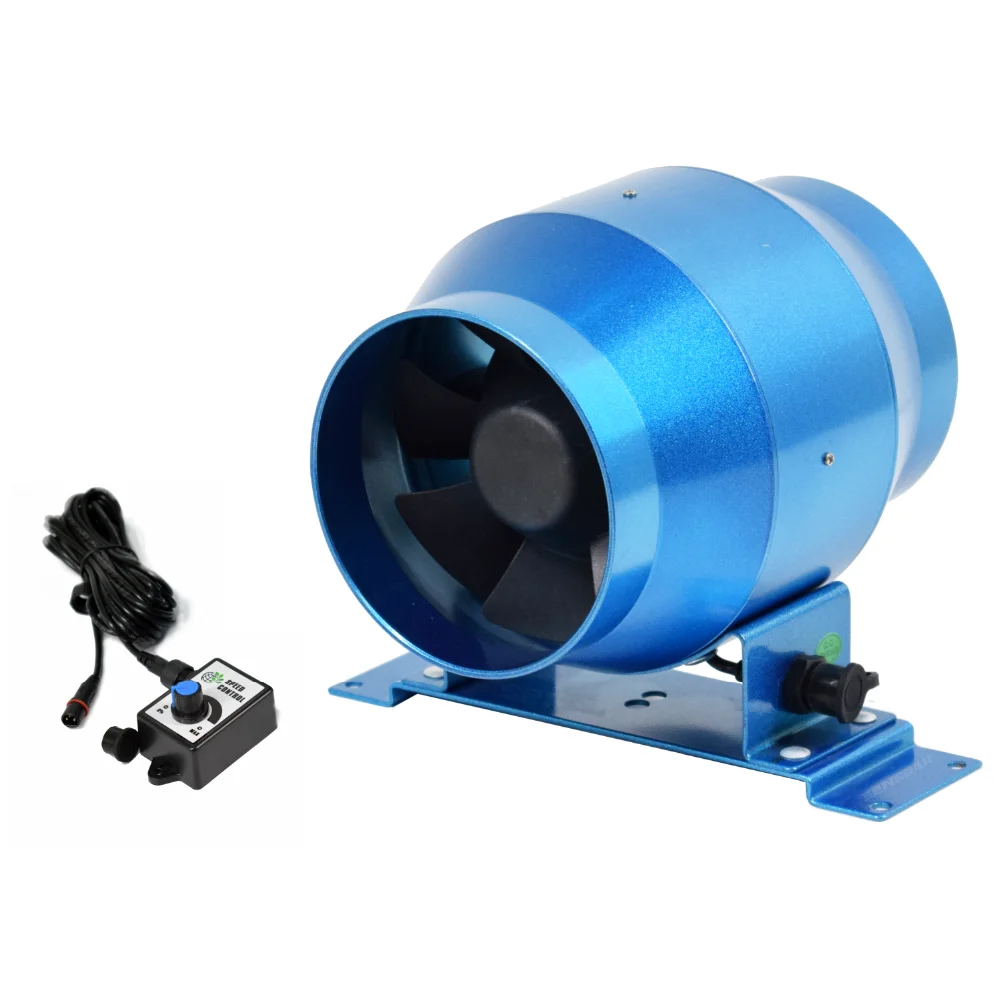 Small size 160 cfm multi-speed and efficient fan