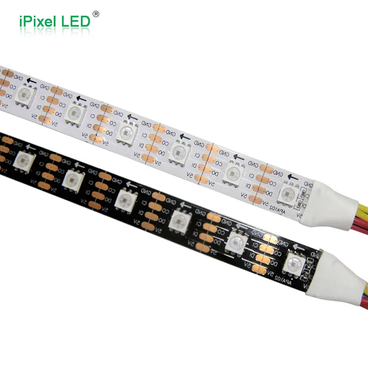 APA102C LED Strip, 60 LEDs /60 Pixels per meter addressable RGB LED Strip