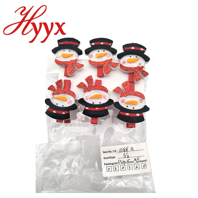 
Snowman Shape Wedding Table Decoration Christmas Shape Paper Clip 