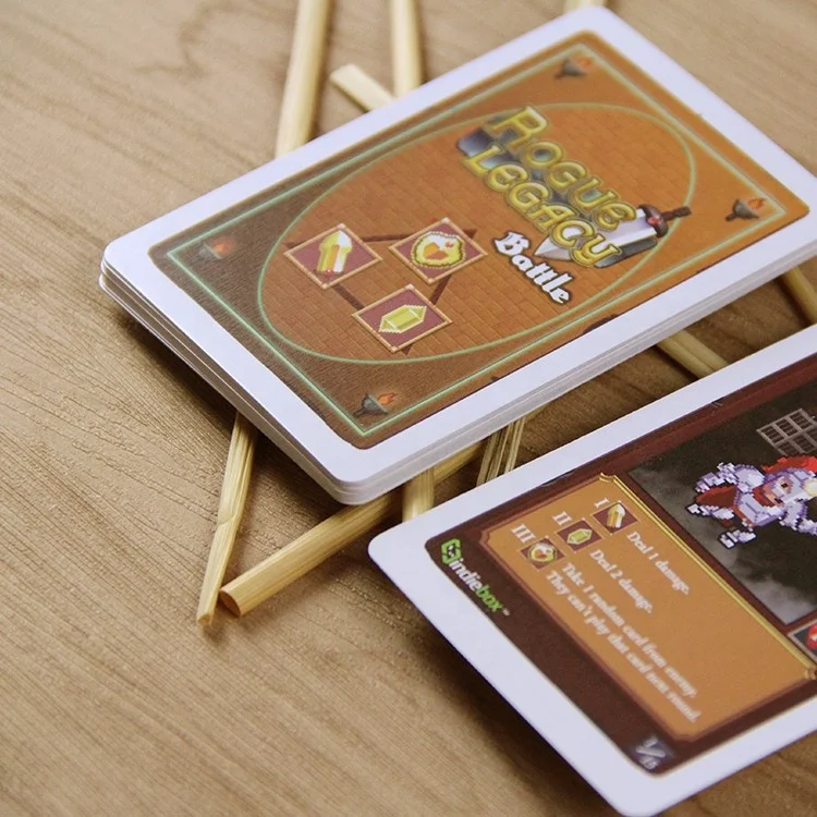 Custom Printing Design Game Cards 63x88 mm Memory Plastic Custom Anime Holographic Trading Cards