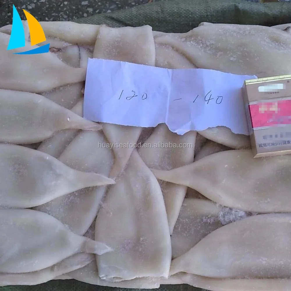 Top Quality Frozen Todarodes Pacificus Squid Tube