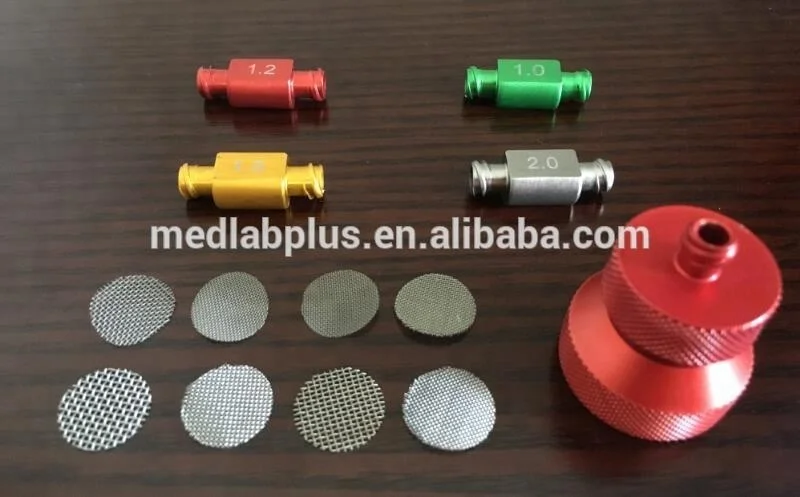 2024 Alibaba China supplier D2 Colorful nano transfer Fat liposuction Filter Nano filter set